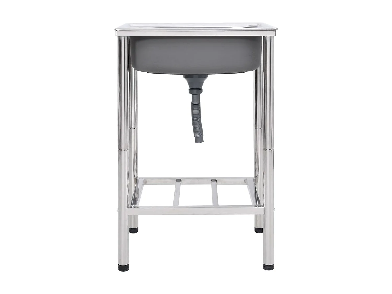 Évier de camping Seul lavabo Acier inoxydable