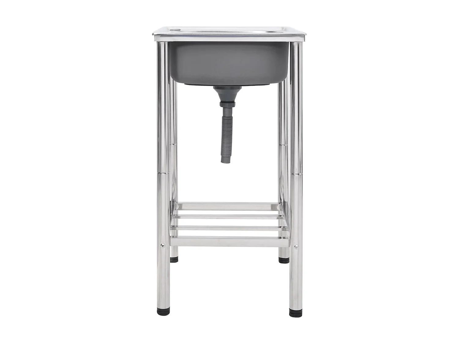 Évier de camping Seul lavabo Acier inoxydable