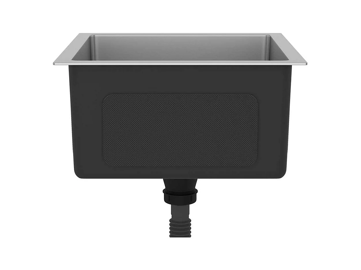 Handgemaakte keukengootsteen roestvrij staal