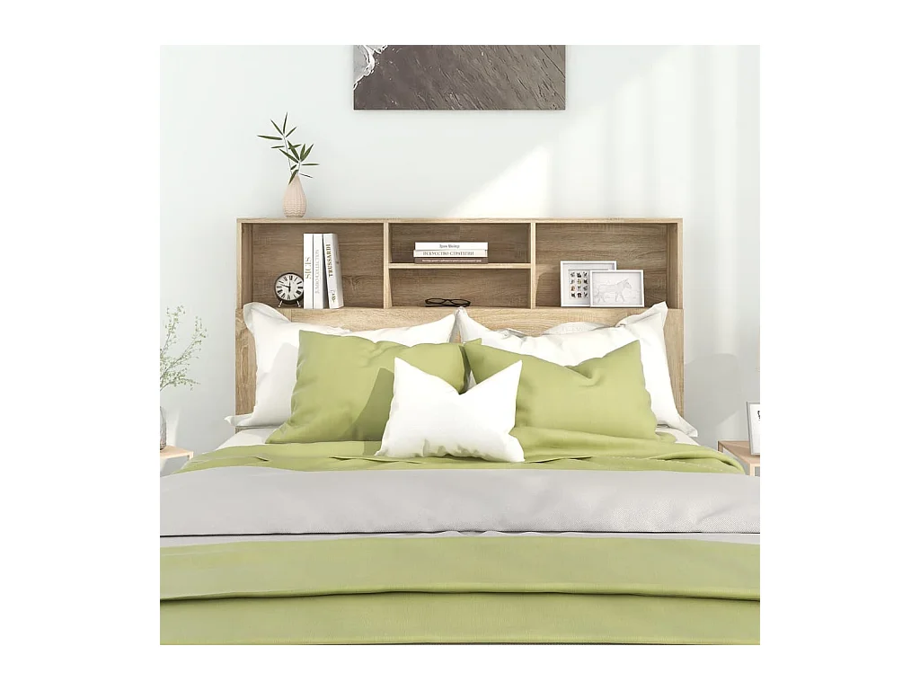 Sonoma Eiken Hoofdeindekast 140x19x103,5 cm