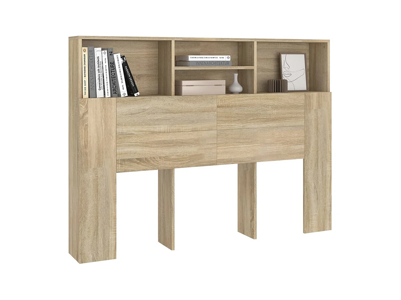 Sonoma Eiken Hoofdeindekast 140x19x103,5 cm