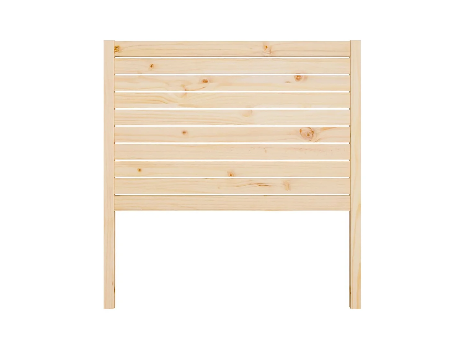 Hoofdbord 96x4x100 cm Massief grenenhout