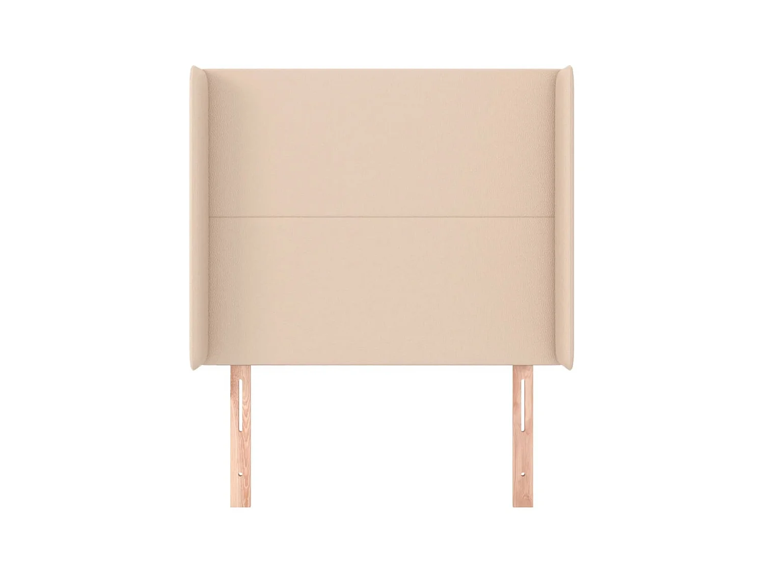 Tête de lit avec oreilles Cappuccino 83x16x118/128cm Similicuir