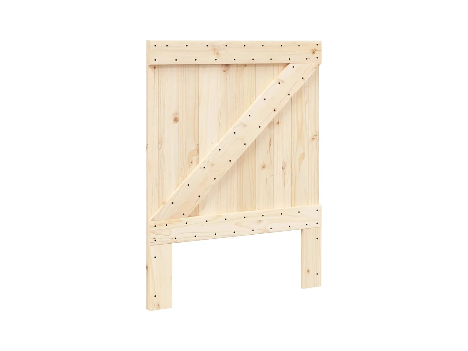 Hoofdbord 80x104 cm massief grenenhout