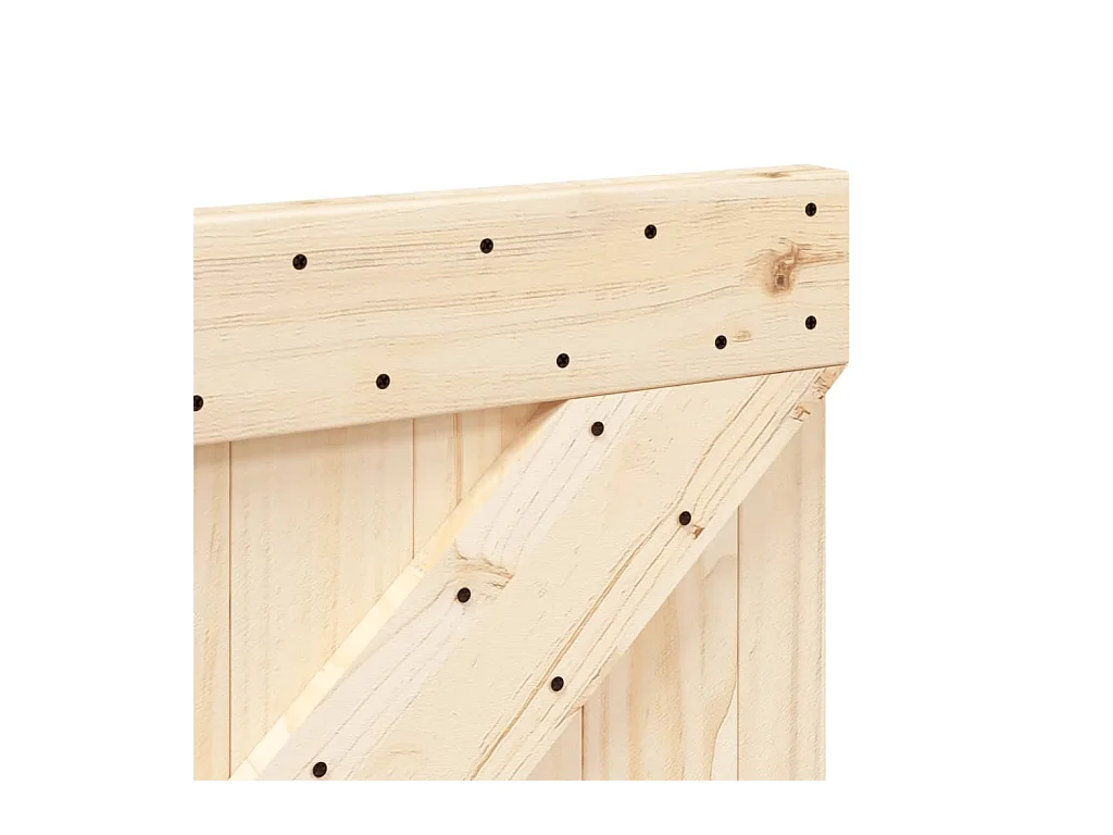 Hoofdbord 80x104 cm massief grenenhout