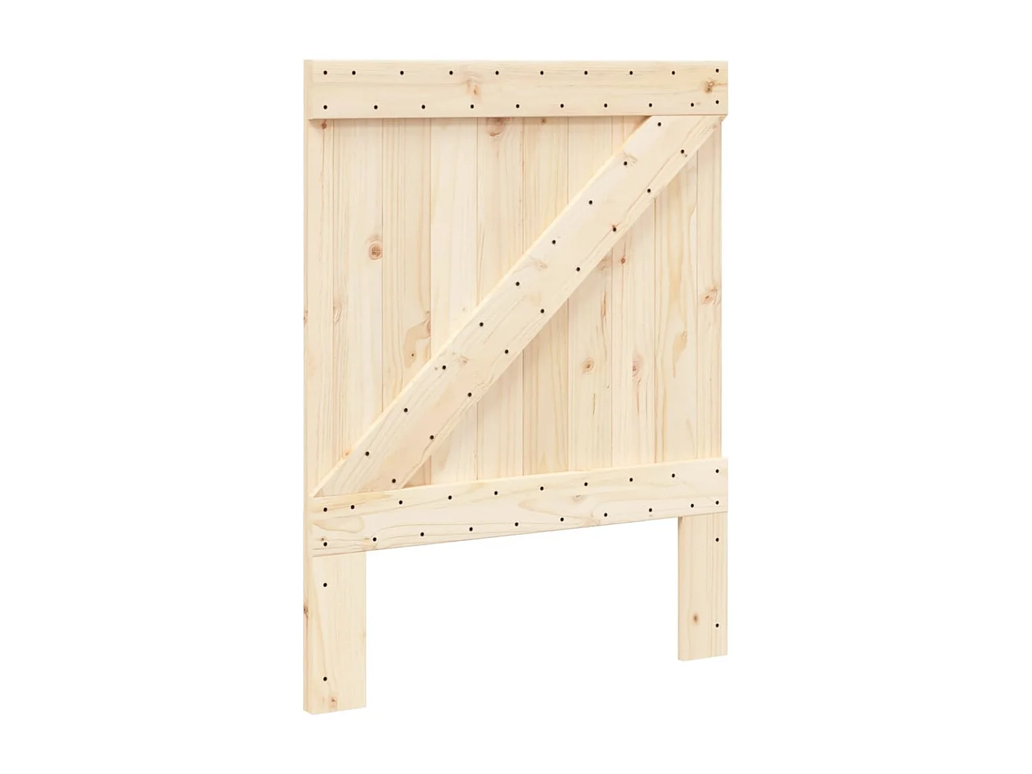 Tête de lit 80x104 cm bois massif de pin