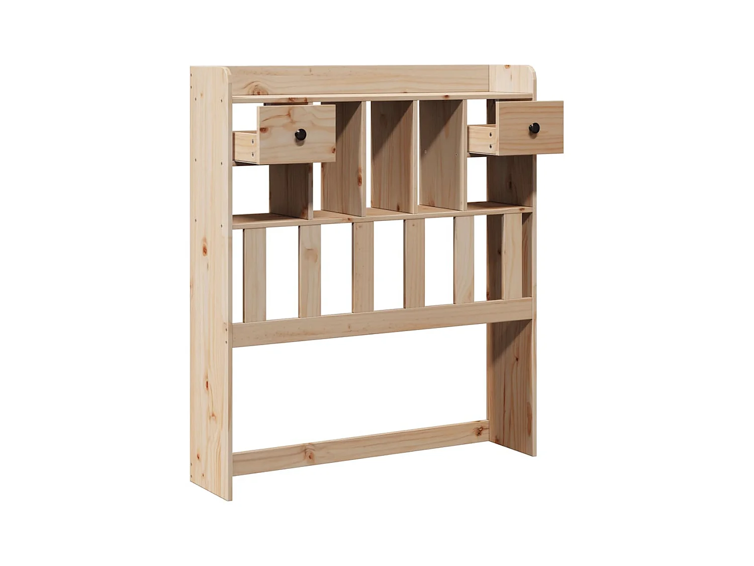 Kopfteil mit Stauraum 75 cm Massivholz Kiefer