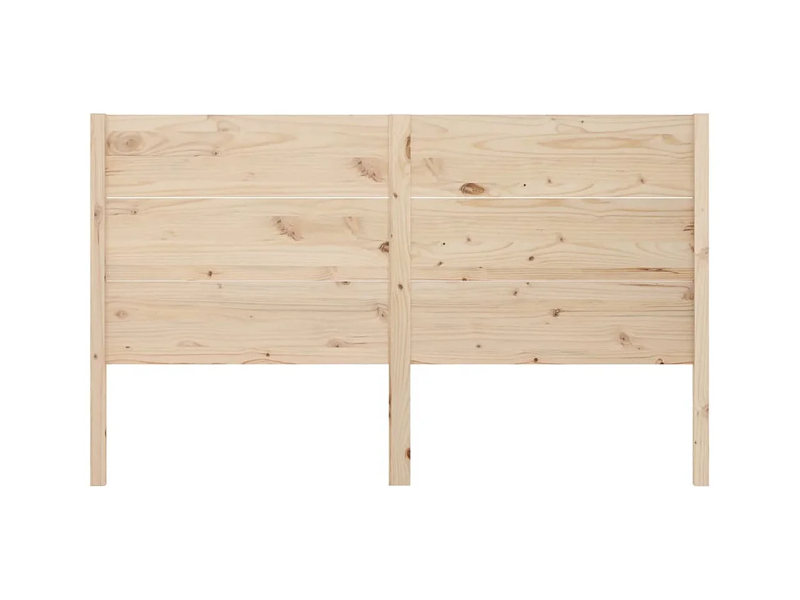 Cabecero 166x4x100 cm Madera maciza de pino