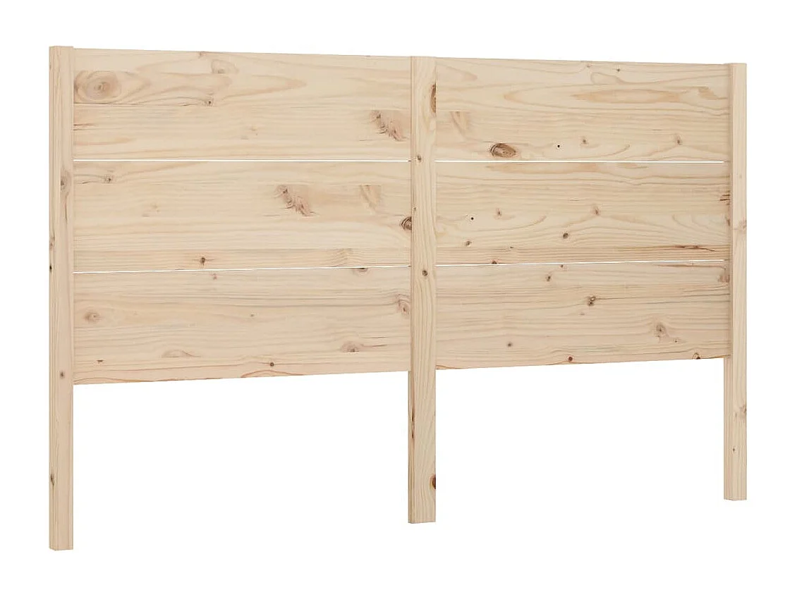 Testiera 166x4x100 cm Legno massello di pino