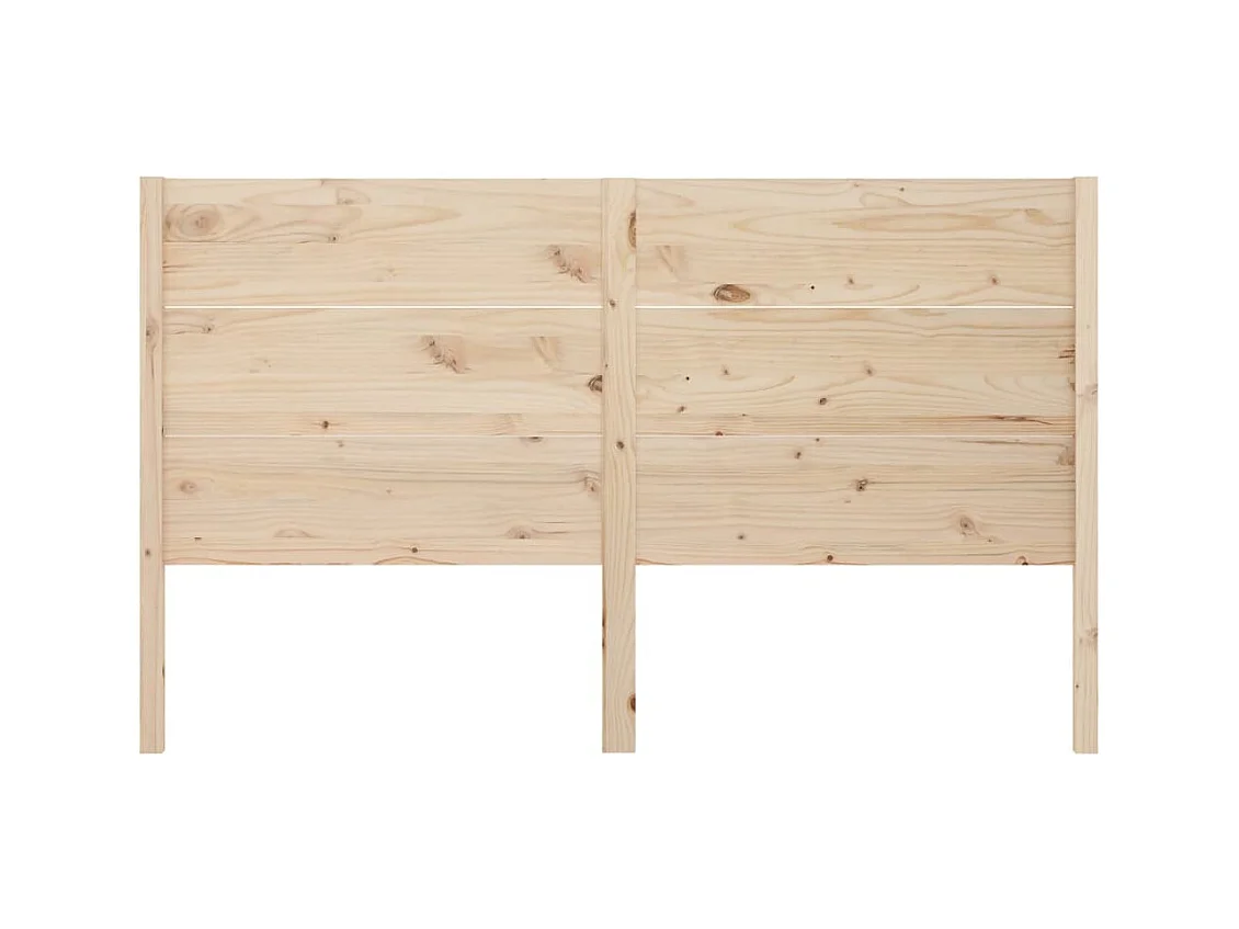 Tête de lit 206x4x100 cm Bois massif de pin