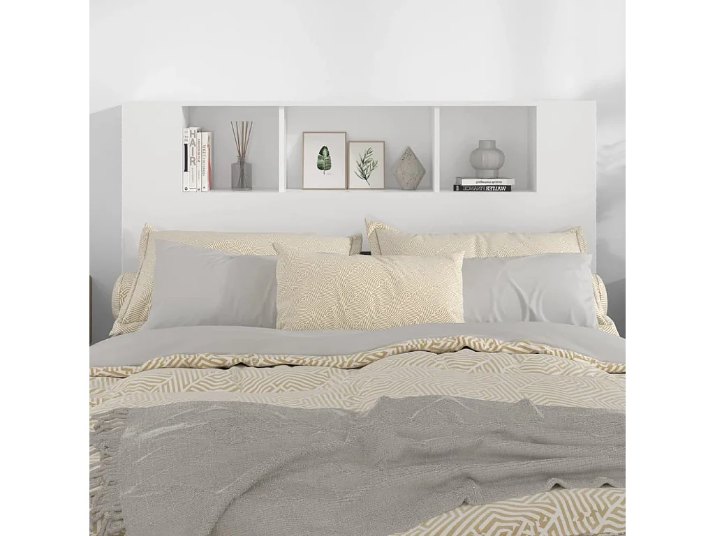 Cabecero blanco 140x18,5x104,5 cm