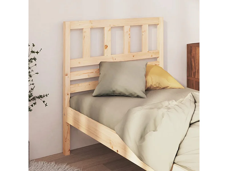 Tête de lit 81x4x100 cm Bois massif de pin