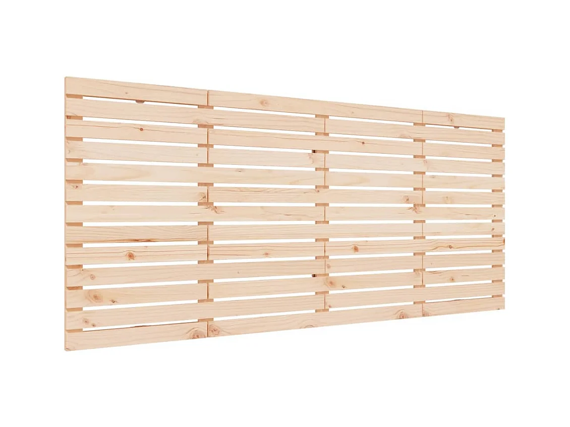 Cabecero de pared 186x3x91,5 cm Madera maciza de pino