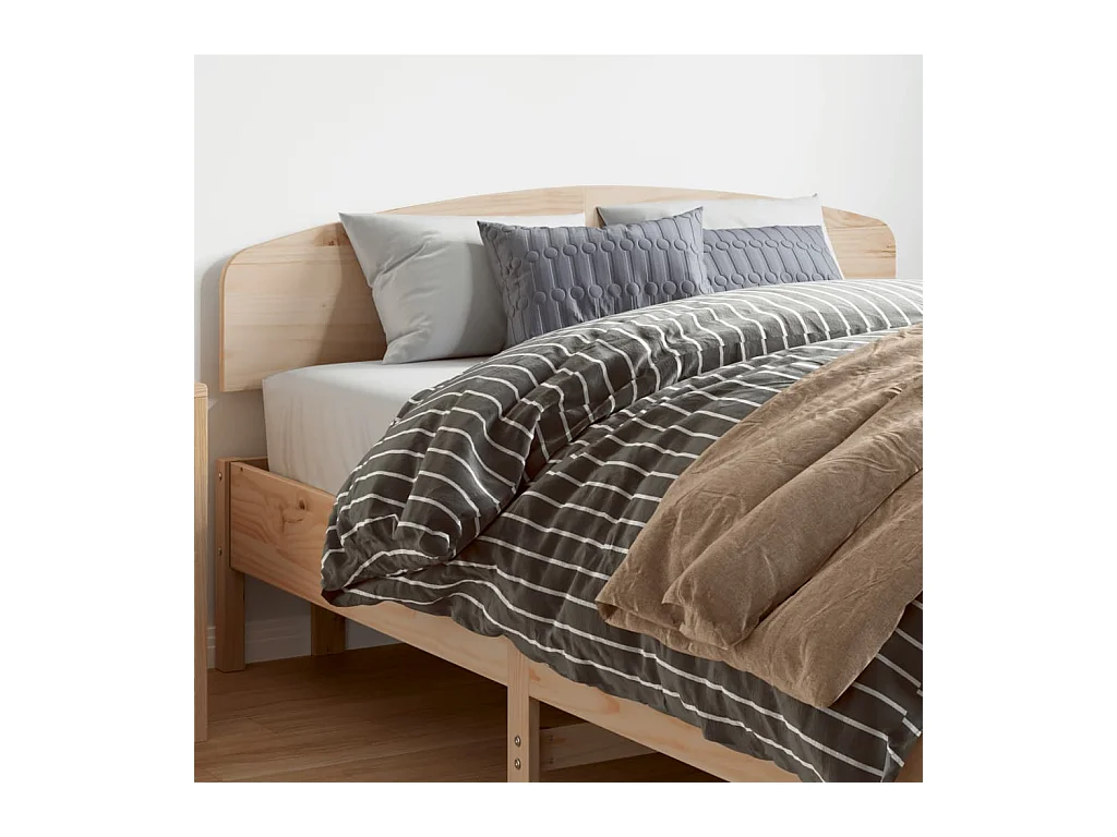 Cabecero de madera maciza de pino de 160 cm