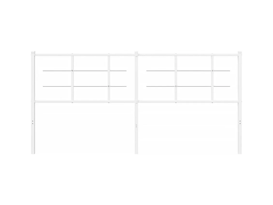 Cabecero de metal blanco 180 cm