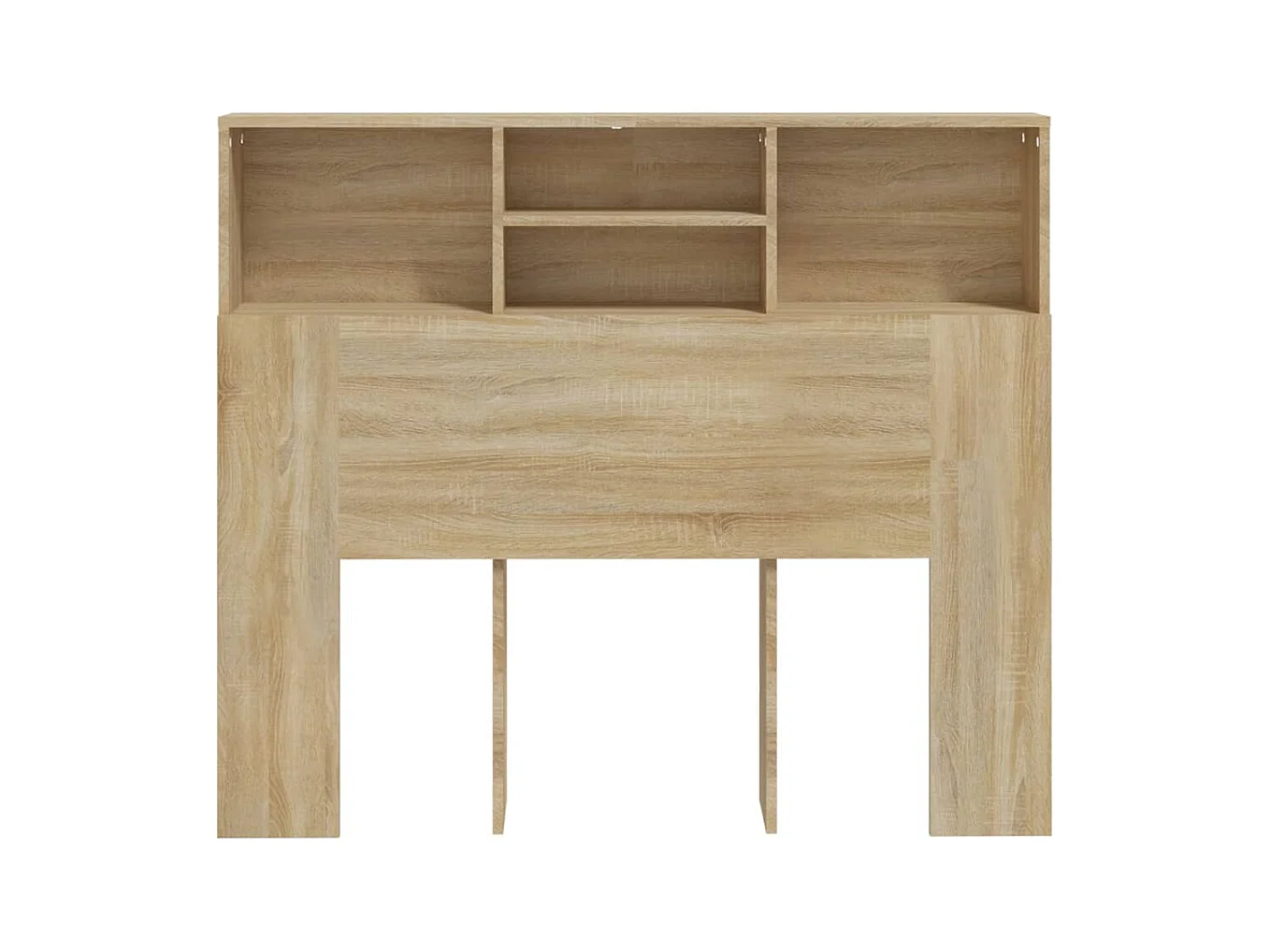 Cabecero mueble roble Sonoma 120x19x103,5 cm