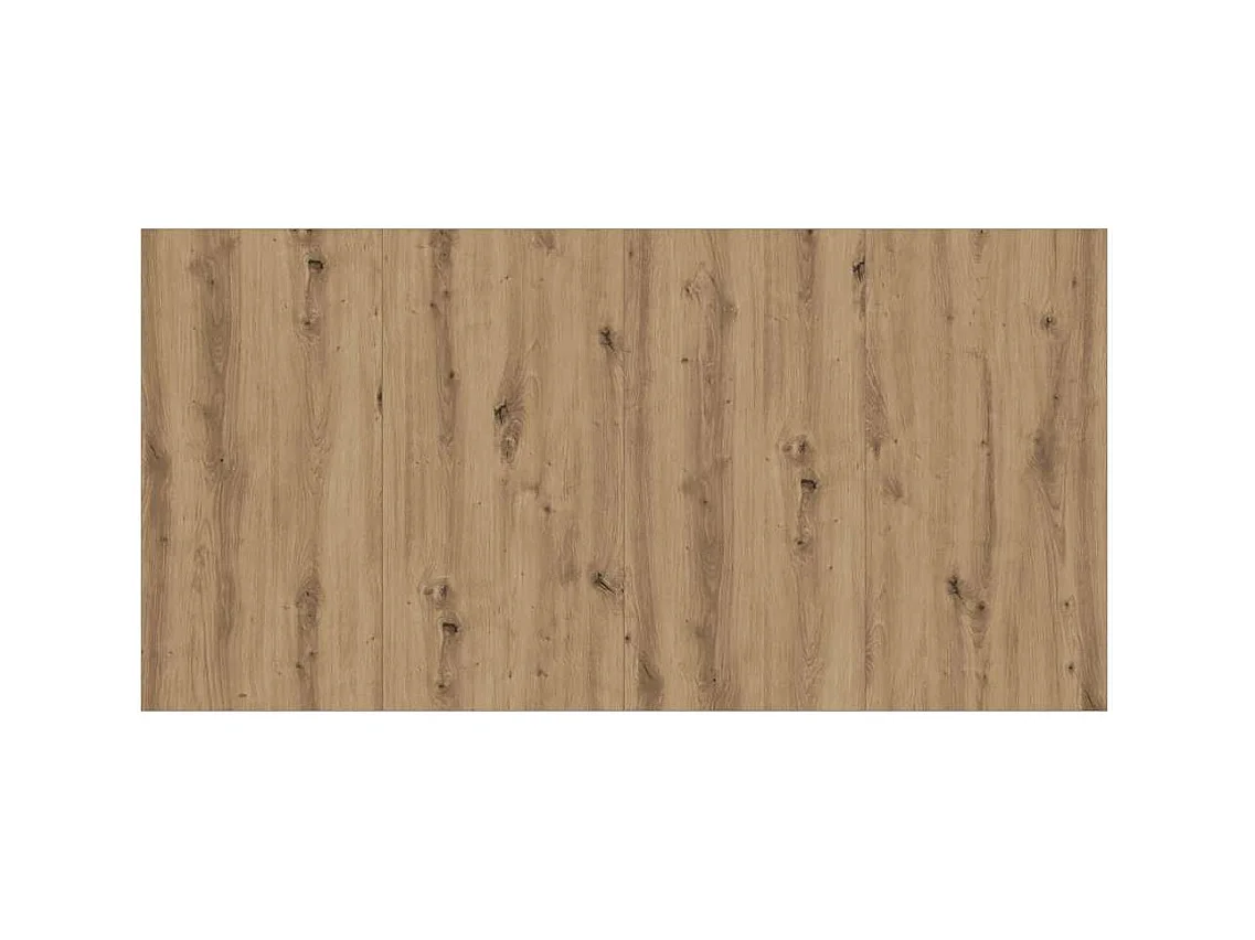 Handgemaakt eiken hoofdbord 160x1,5x80 cm bewerkt hout