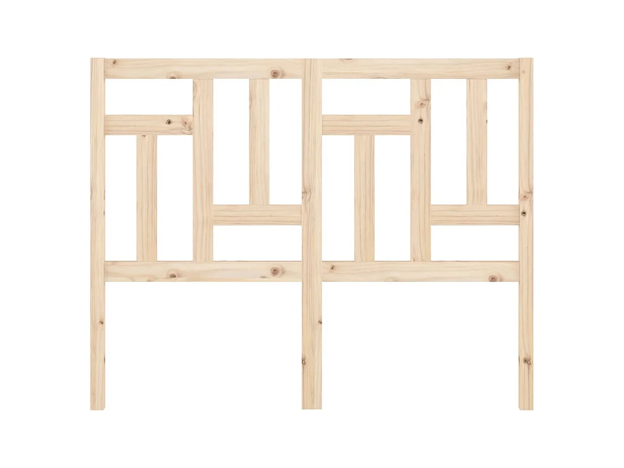 Hoofdbord 145,5x4x100 cm Massief grenenhout