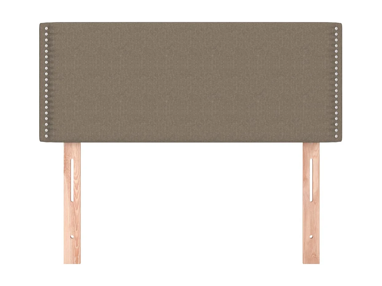 Tête de lit Taupe 90x5x78/88 cm Tissu