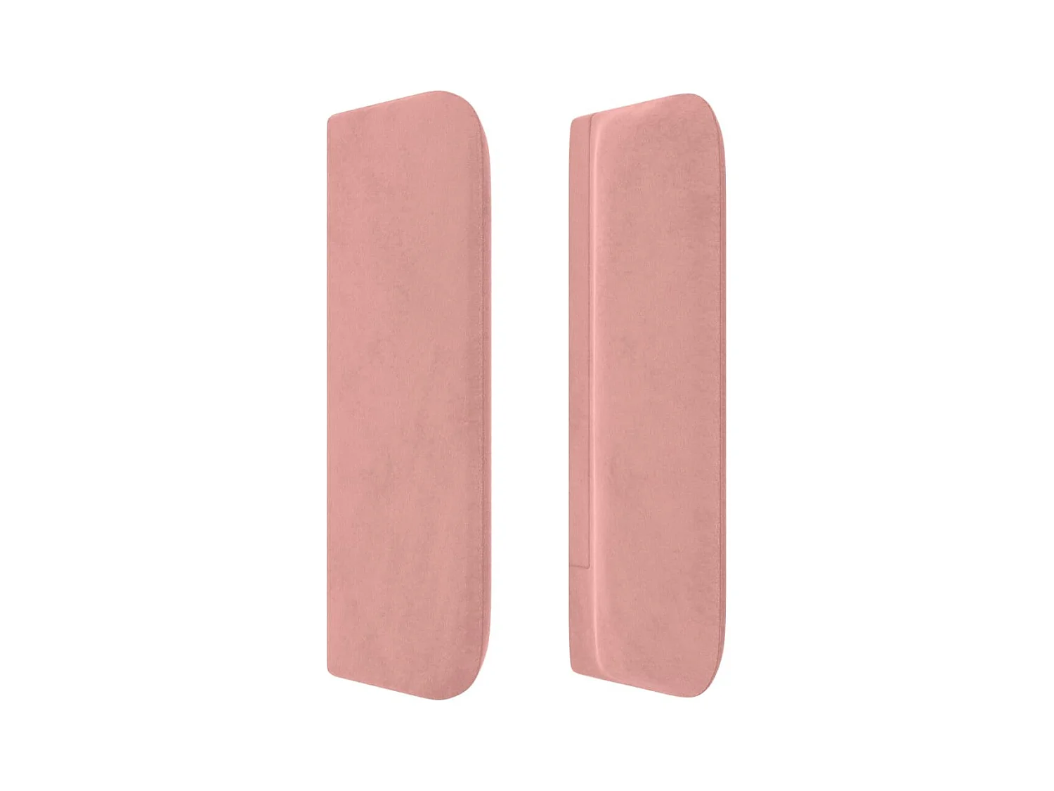 Hoofdbord met oren Rose 93x16x78/88 cm Fluweel