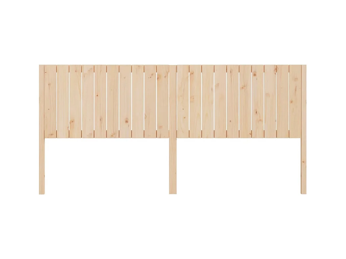 Kopfteil 205,5x4x100 cm Massivholz Kiefer