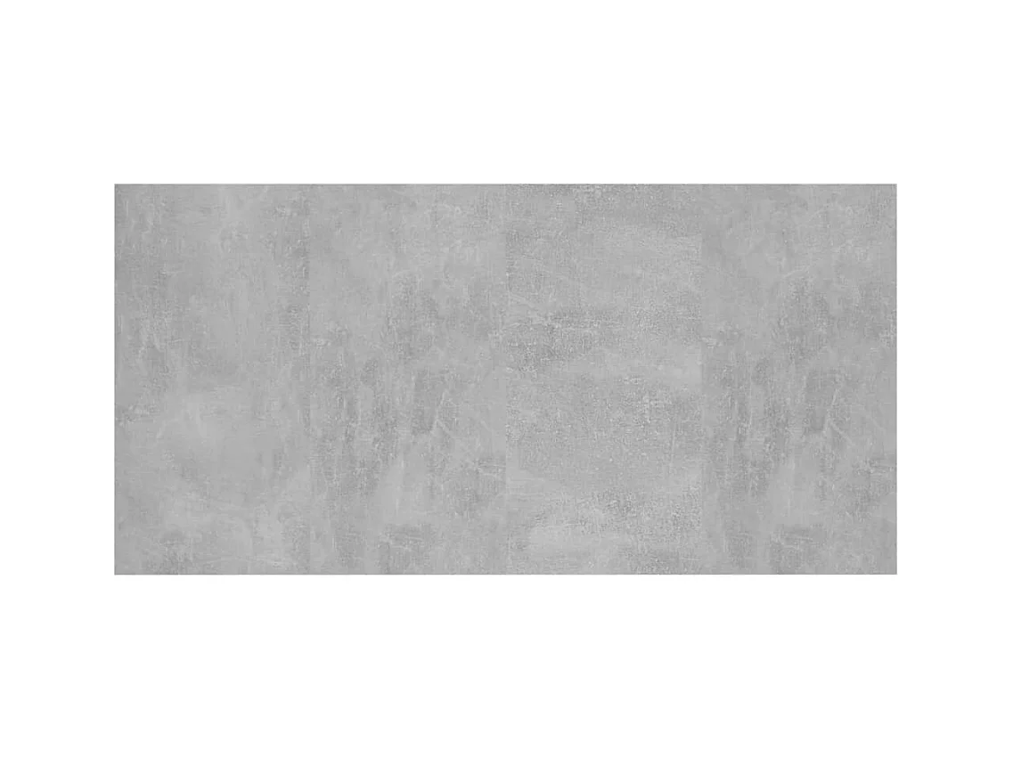 Cabecero de madera de ingeniería gris hormigón 160x1,5x80 cm