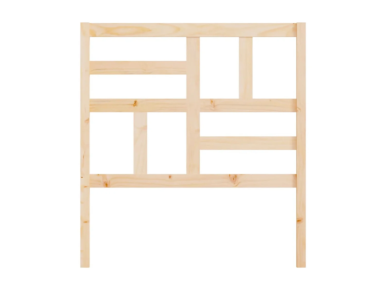 Testiera 81x4x104 cm Legno massello di pino