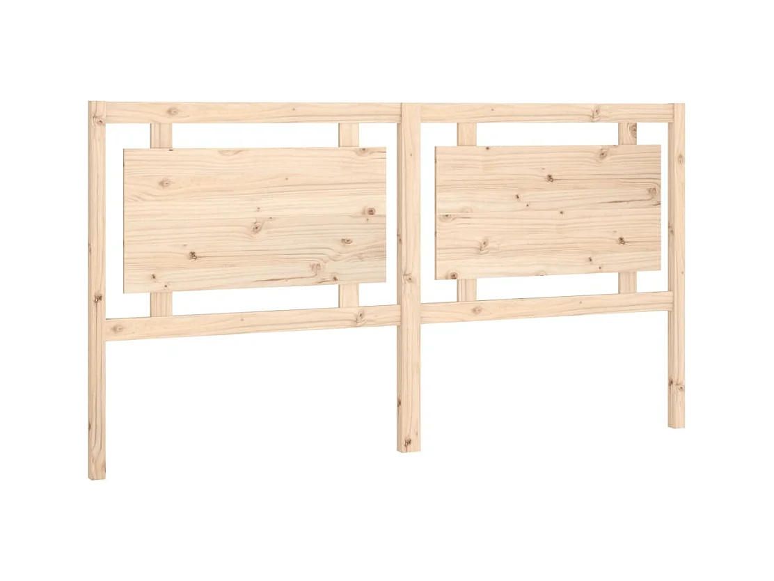 Tête de lit 185,5x4x100 cm Bois massif de pin