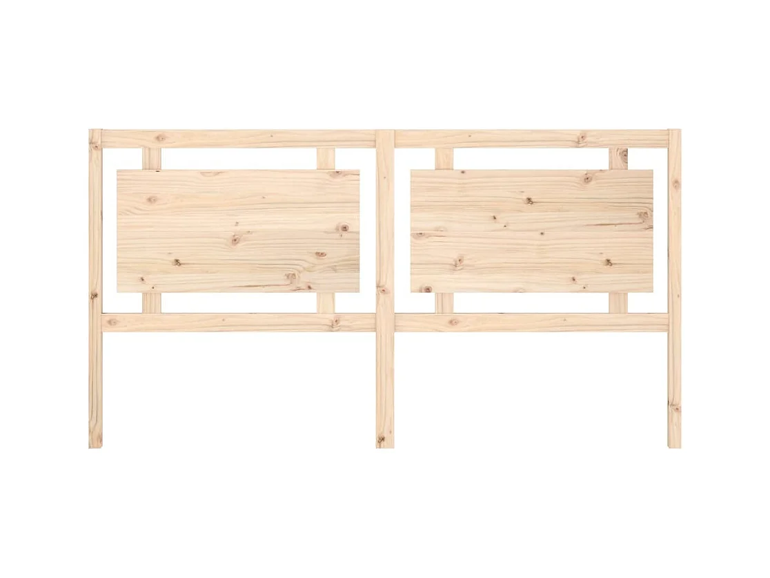 Tête de lit 185,5x4x100 cm Bois massif de pin