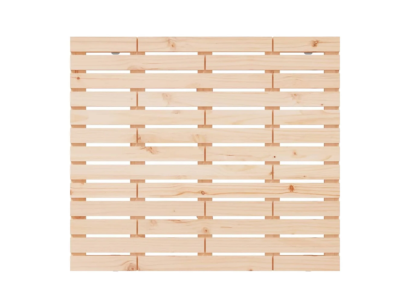 Cabecero de pared 126x3x91,5 cm Madera maciza de pino