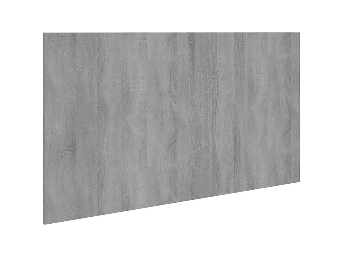 Sonoma grijs hoofdbord 160x1.5x80 cm Technisch hout