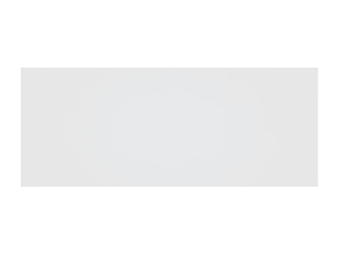 Testiera bianca 200x1,5x80 cm Legno ingegnerizzato