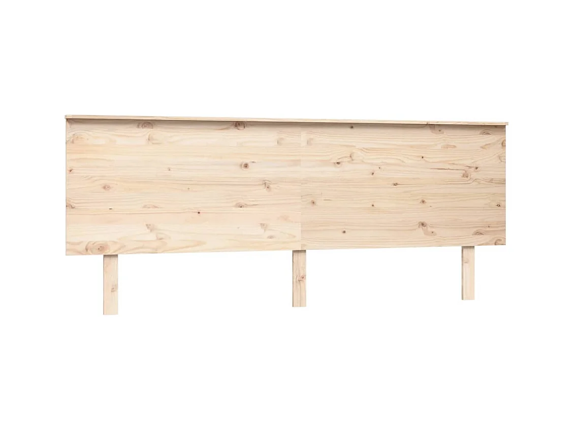 Kopfteil 204x6x82,5 cm Massivholz Kiefer