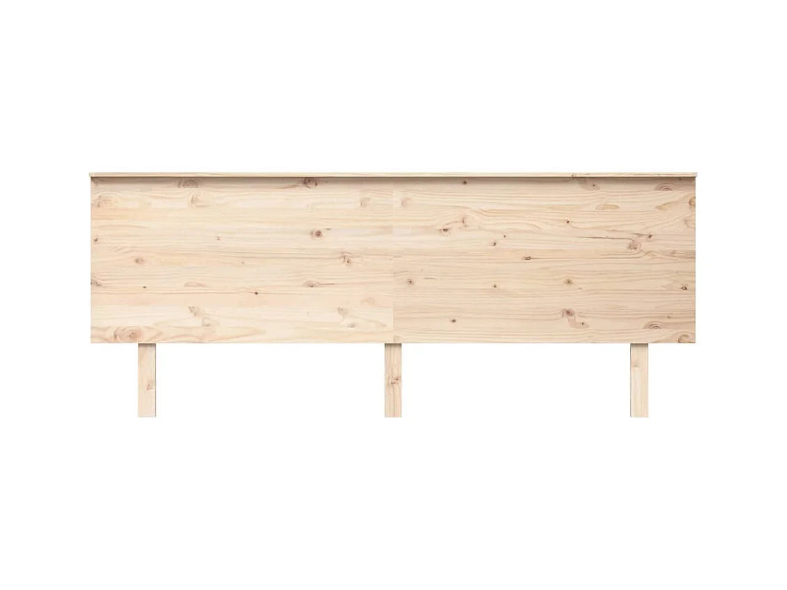 Kopfteil 204x6x82,5 cm Massivholz Kiefer