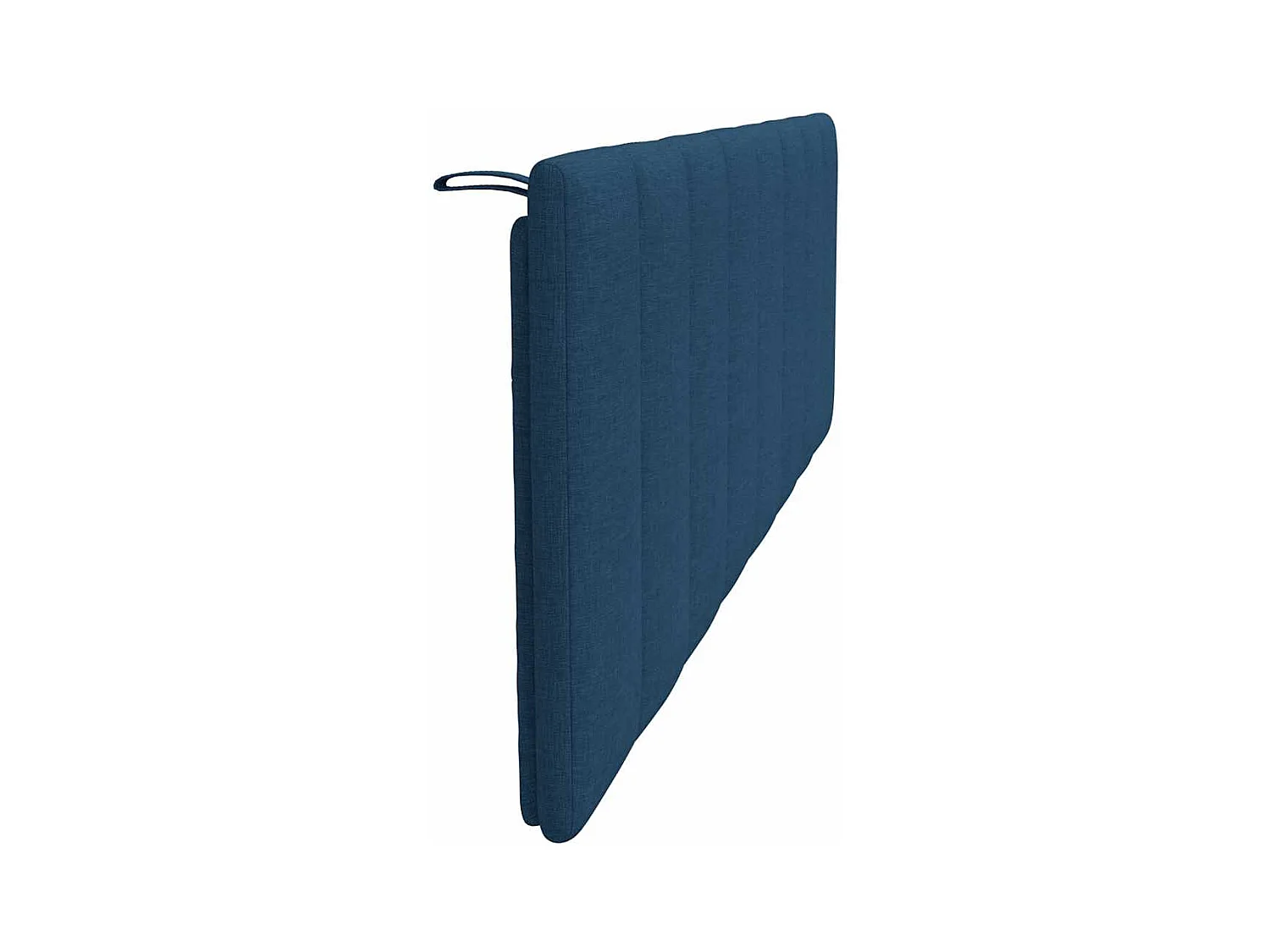 Blaues Kopfteilkissen 160 cm Stoff