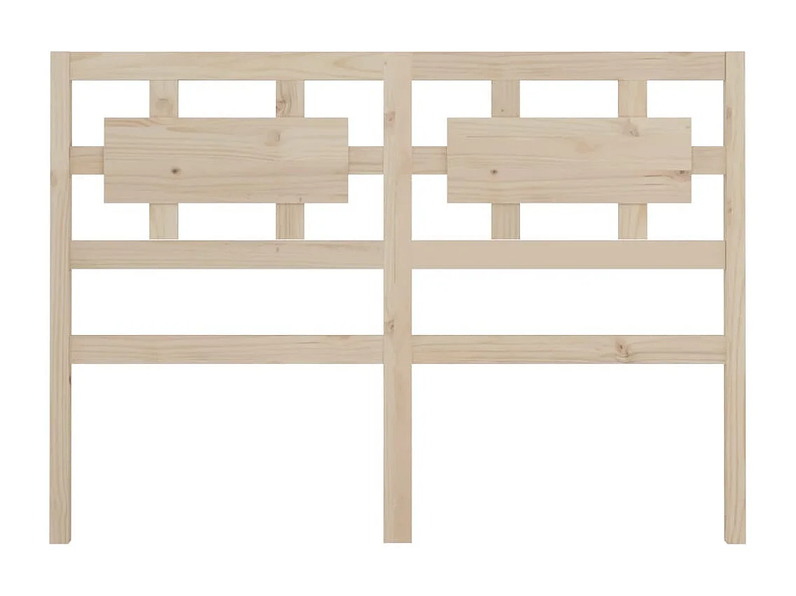 Cabecero 125,5x4x100 cm Madera maciza de pino