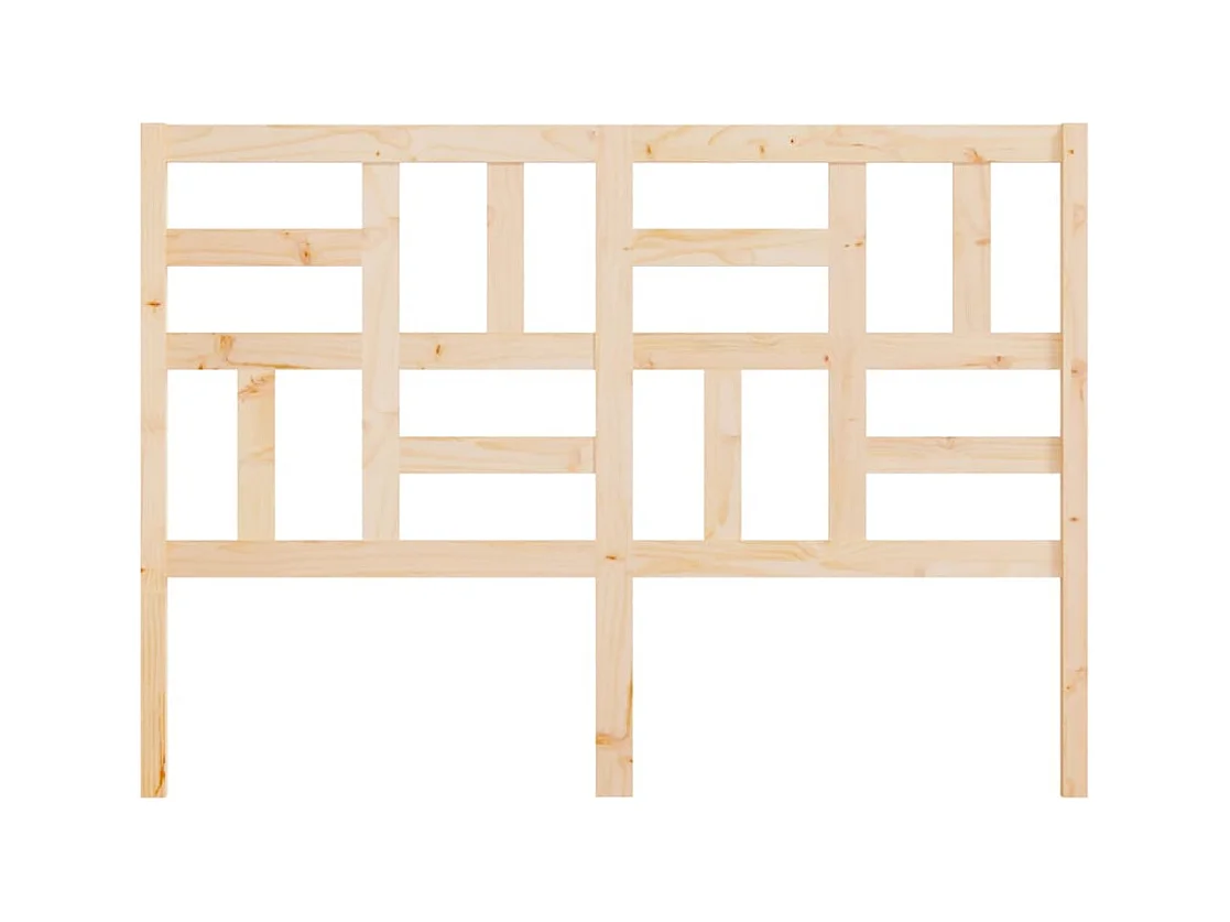 Hoofdbord 126x4x104 cm Massief grenenhout