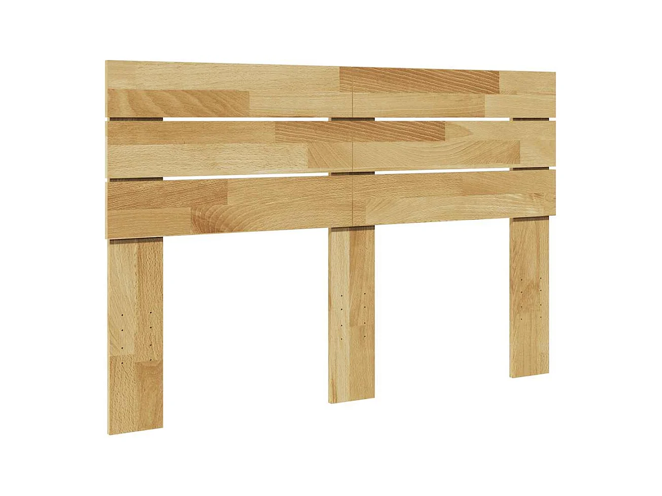 Tête de lit 120 cm bois massif de chêne