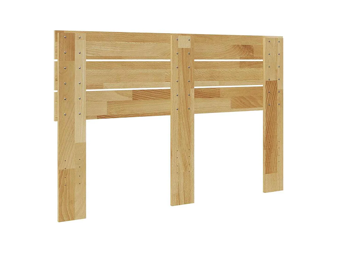 Tête de lit 120 cm bois massif de chêne