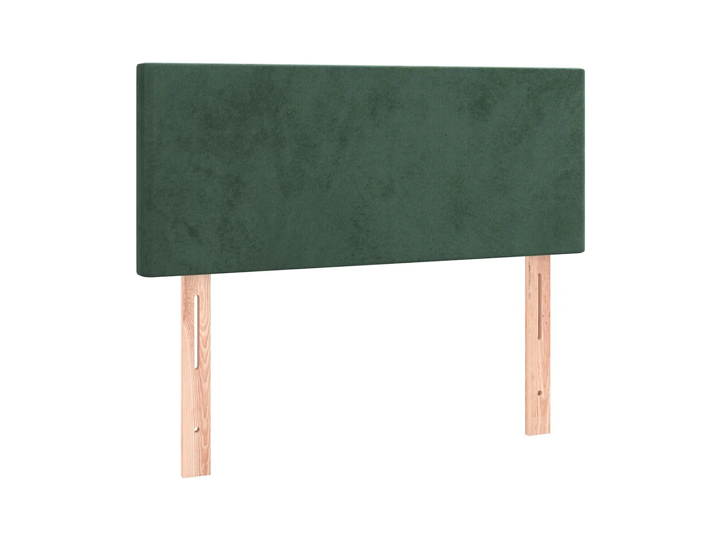 Tête de lit Vert foncé 90x5x78/88 cm Velours
