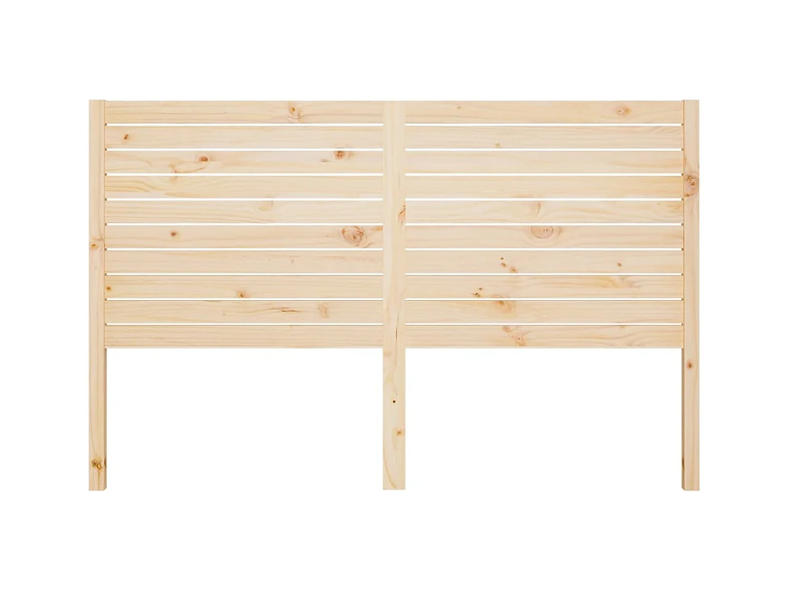 Tête de lit 186x4x100 cm Bois massif de pin