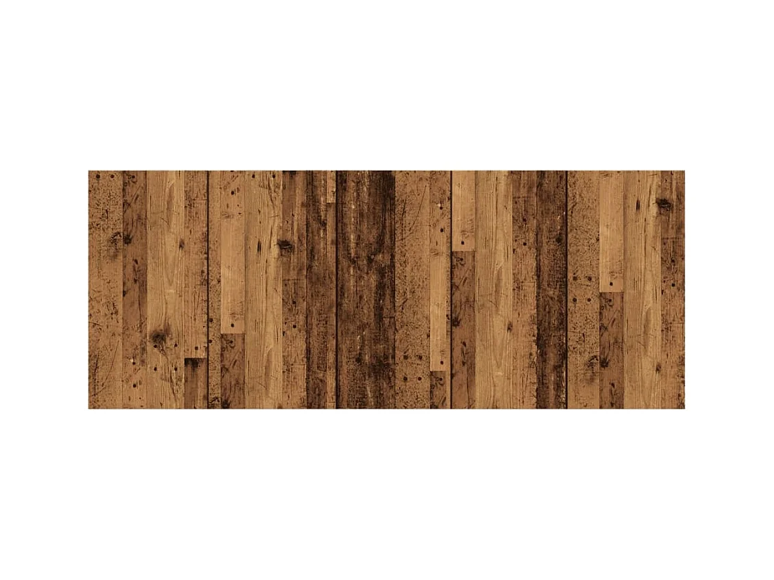 Oud houten hoofdeinde 200x1,5x80 cm bewerkt hout