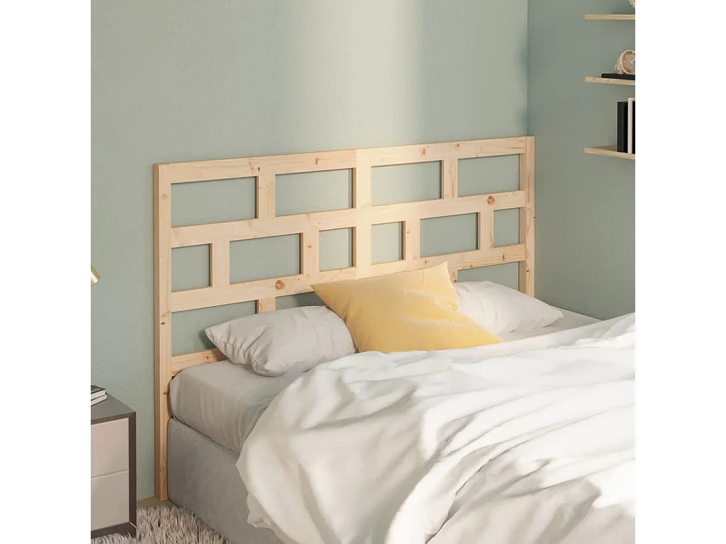 Tête de lit 166x4x100 cm Bois massif de pin