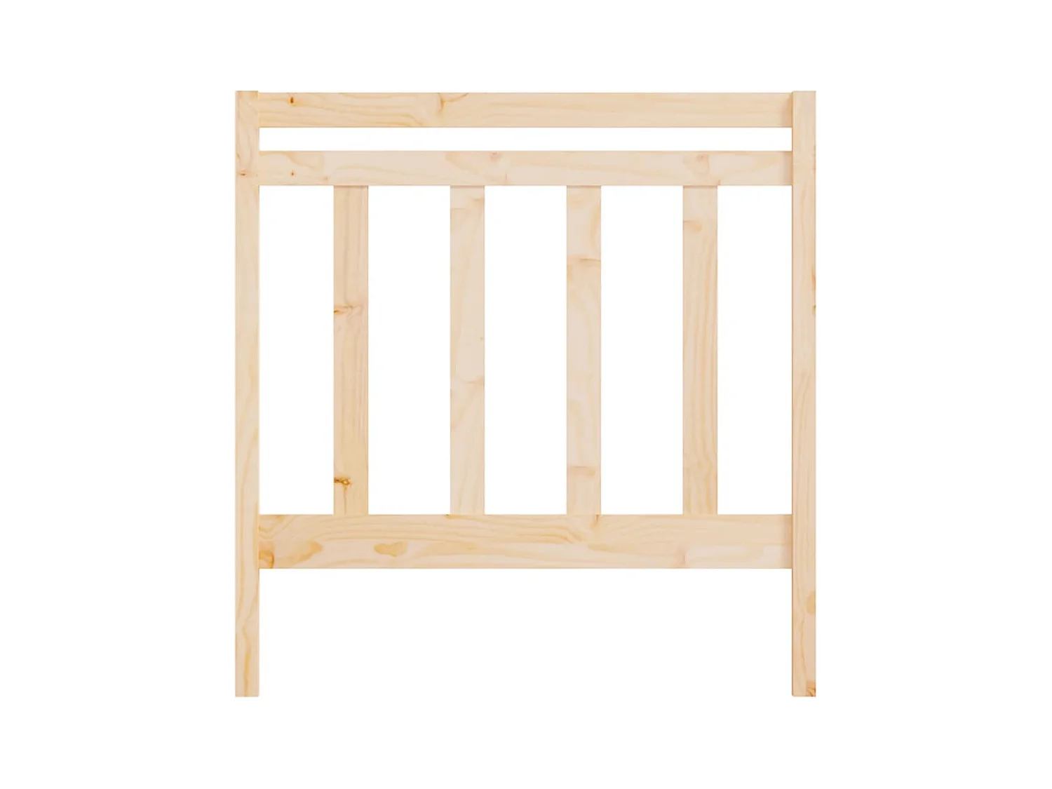 Hoofdbord 96x4x100 cm Massief grenenhout