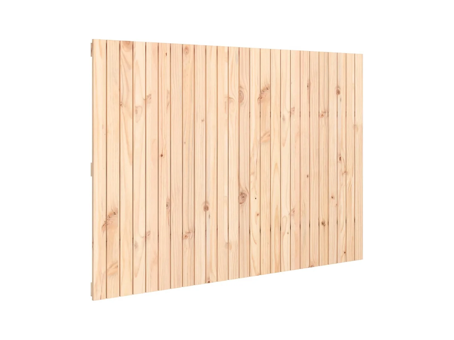 Cabecero de pared 159,5x3x110 cm Madera maciza de pino