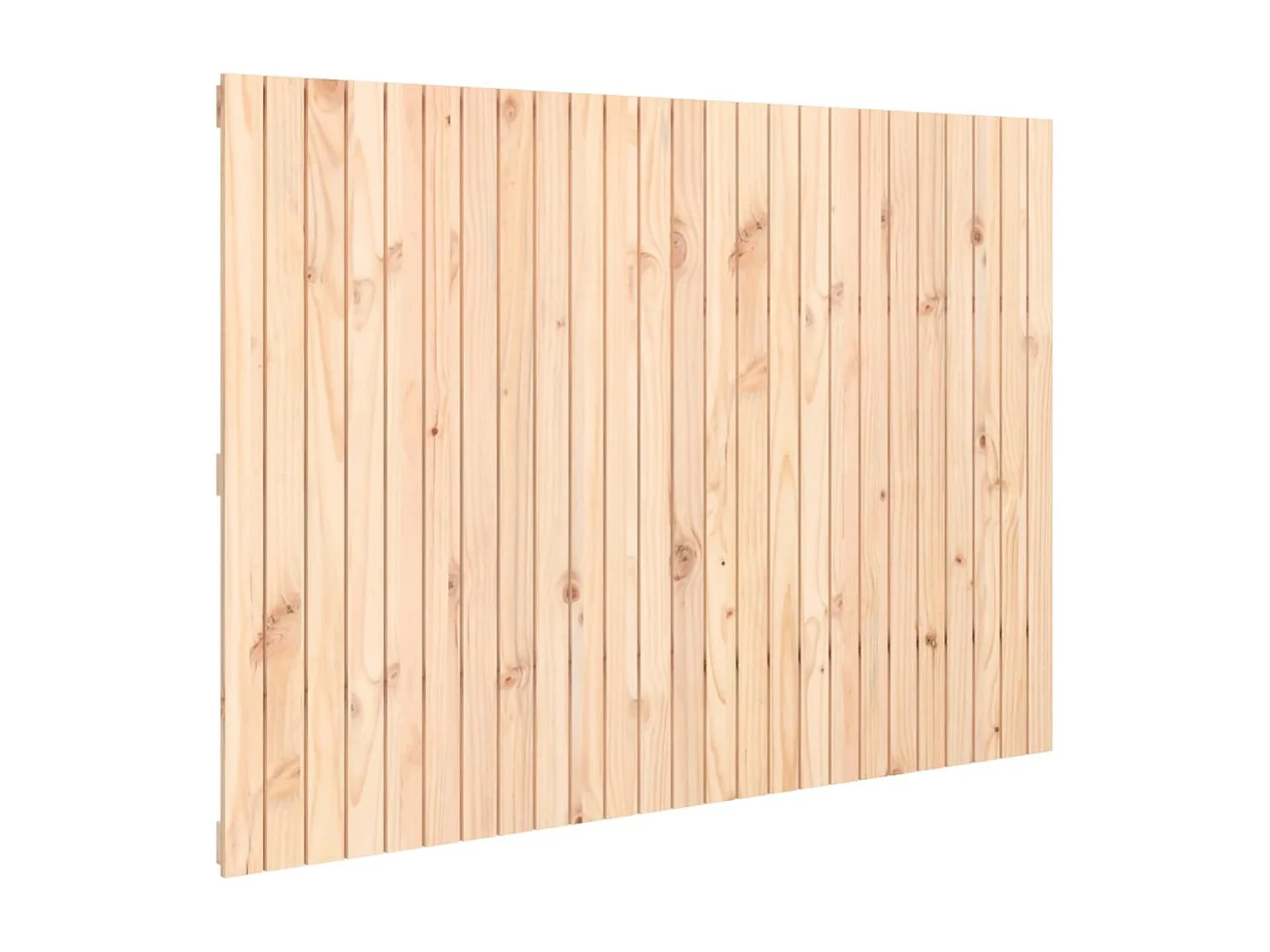 Tête de lit murale 159,5x3x110 cm Bois massif de pin