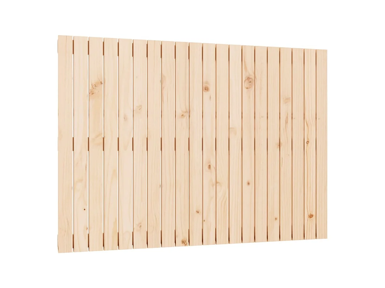 Wandhoofdbord 127,5x3x90 cm Massief grenenhout