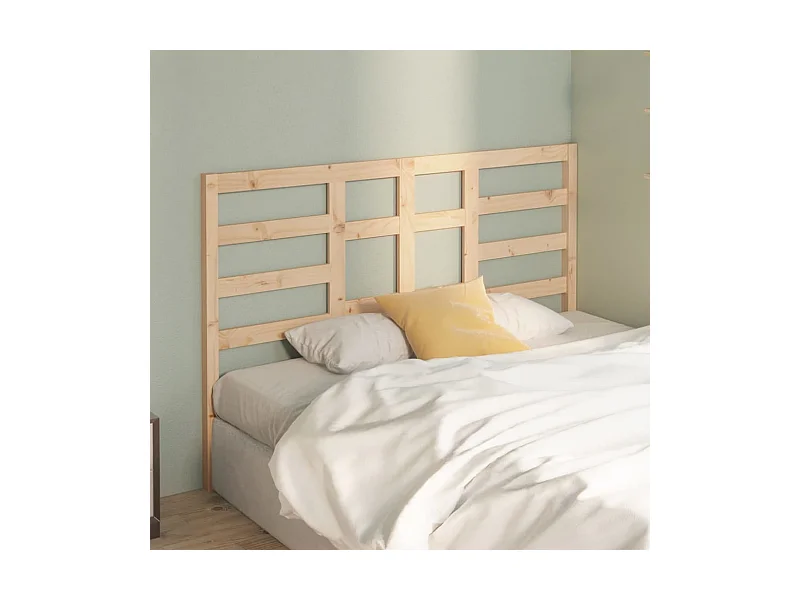 Cabecero 126x4x104 cm Madera maciza de pino