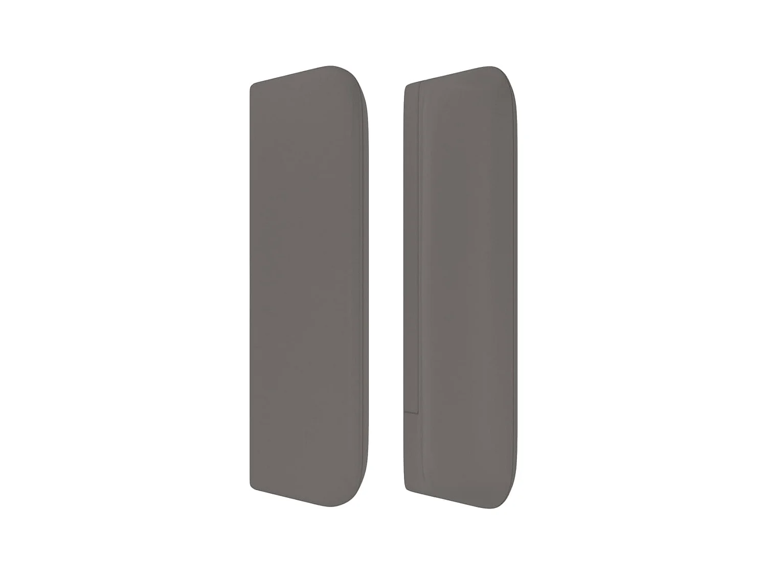 Cabecero con alas Gris 103x16x78/88 cm Polipiel