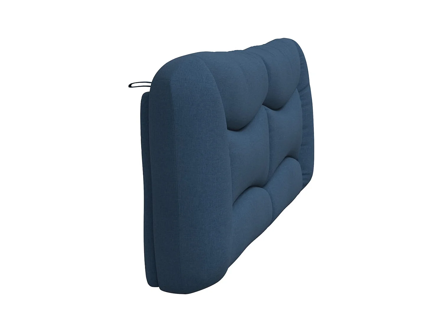 Blauw hoofdbordkussen 200 cm stof